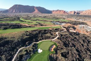 Black Desert 9th Green Aerial